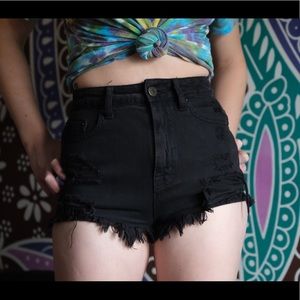 BDG high waisted cheeky shorts